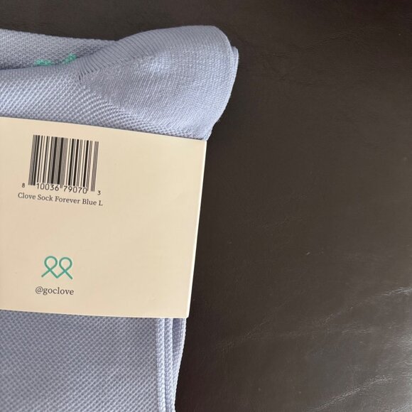 Clove Compression Socks 20-30mmHg Graduated Support Forever Blue sz Large women - Picture 4 of 7